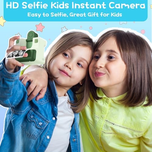 Kids Camera Instant Print, Christmas Birthday Gifts for Girl Boys Kids 3-12 - Image 3