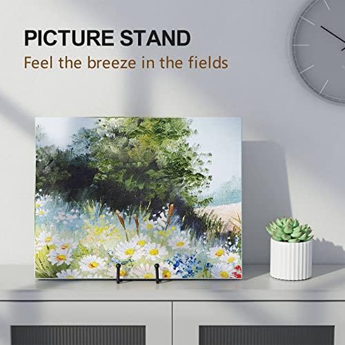 3 Pack 6 Inch Plate Stands for Display - Metal Picture Stand Plate Holder - Image 4