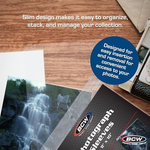 BCW 1-8X10SLV Bcw 8X10 Photo Sleeves - Image 4