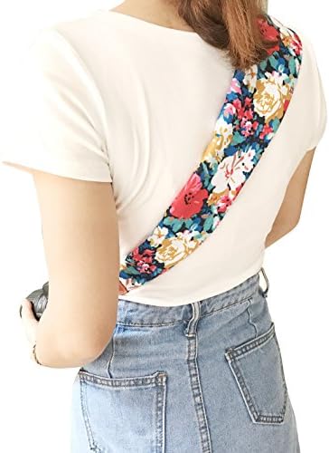 Alled Camera Neck Shoulder Belt Strap, Chevron Scarf Vintage Print Soft Coloful Camera Straps for Women/Men for DSLR/SLR/Nikon/Canon/Sony/Olympus/Samsung/Pentax ETC - Image 5