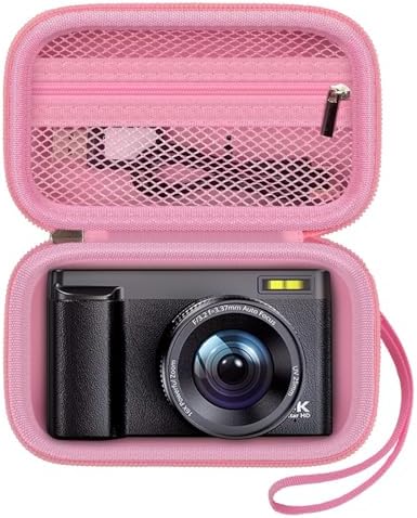 Digital Camera Case for Travel & Cruises, Case Only, Pink by Grapsa