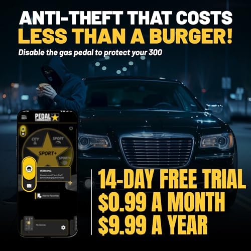 PEDAL COMMANDER for Chrysler 300 2007-2023 Throttle Response Controller - Plug-and-Play, 36 Driving Settings & Anti-Theft, Throttle Controller Upgrade, 300 Accessories - Image 4