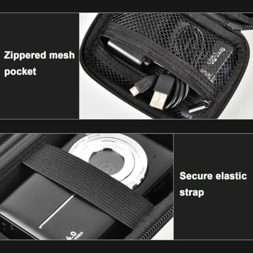 ALKOO Digital Camera Case for CAMKORY, Camera Pouch for KODAK Pixpro -Black - Image 4