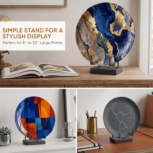 8'' Plate Stands for Display,Picture Frame Stand,No Assembly Required - Image 3