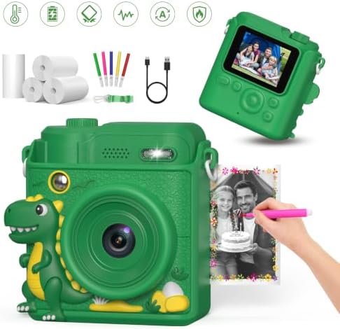 Gofunly Kids Camera Instant Print: Birthday Gifts for Age 4-10 Girls Boys - Image 7
