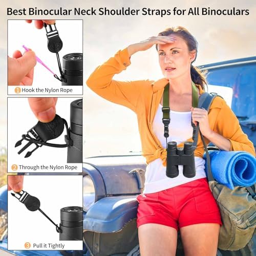 FIEIL Nylon iPad Strap, Adjustable Camera Neck Strap, Comfortable Shoulder Strap for iPad, Cellphone Tablet, Camera, Laptop, Binocular, Luggage Bag (Green Universal Neck Lanyard) - Image 4