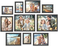 SONGMICS Collage Picture Frames, Set of 10, Glass by Unknown