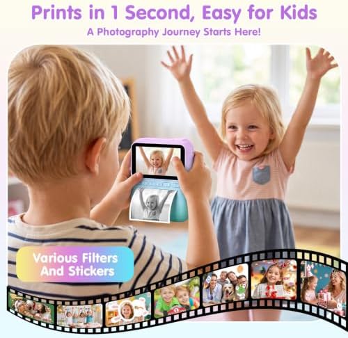 Gofunly HD Instant Print Camera: Printed Photos Clear No blurriness - Image 3
