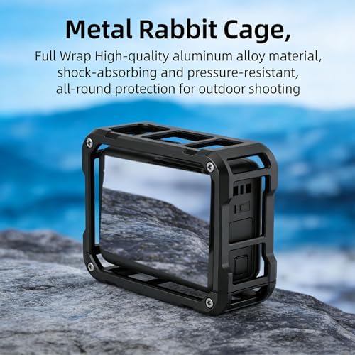 Action Camera Cage with Handle, Compatible with Sports Cameras - Image 7