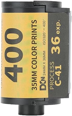 35mm Wide Exposure Latitude HD Camera Color Film for 135 Cameras, Fine Grain Quality for Low Light Shots, ISO 320‑400 Degrees, Plastic Material, 1 Roll + Storage Case (36 Sheet) - Image 4