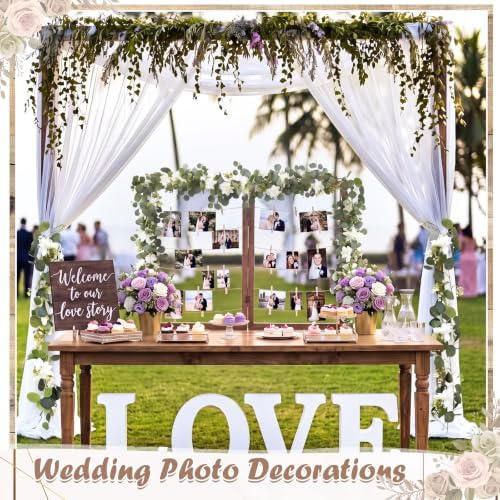 Cinnvoice 2 Panel 39.4“ x 28" Photo Display Board Picture Frame with Clip - Image 6