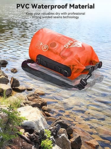 HEETA Dry Bag Waterproof Backpack with Phone Case 5L/10L/20L/30L/40L - Image 3