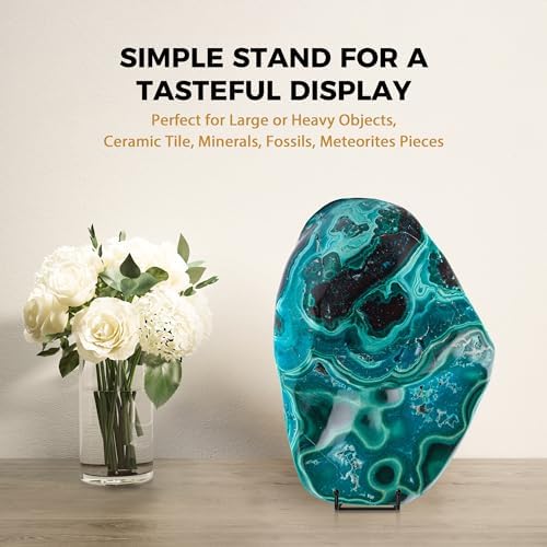 TR-LIFE 3 Pack 12 Inch Plate Stands for Display - Large, Metal Picture Frame Holder Stand + Easels for Decorative Platter, Book, Plaque, Photo, Table Top Art - Image 6