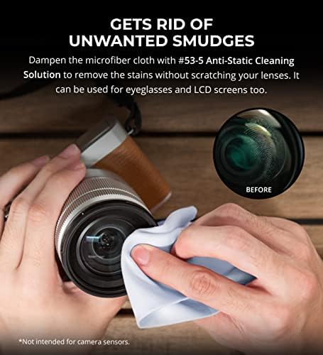 Camera Cleaning Kit with Mini-Air Blower and Dual-Sided Lens Pen for DSLR, SLR, Mirrorless Digicam - Compatible with Canon, Nikon, Pentax, Sony, and More - Image 5