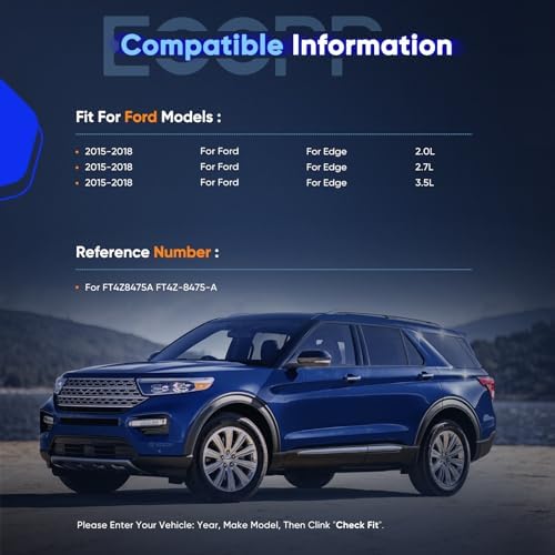 ECCPP Active Grille Shutter 2015-2018 for Ford for Edge 2.0L - Image 2