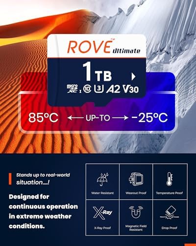 ROVE Ultimate 1TB Micro SD Card 160MB/s with USB 3.2 Type C Card Reader - Image 4