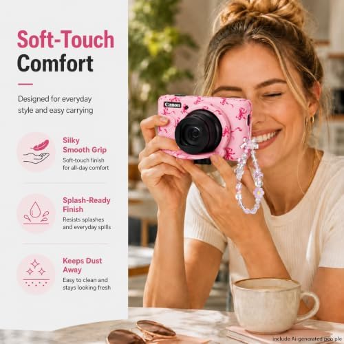 Cute Camera Case for Canon PowerShot SX740 HS/SX730 HS - Image 2