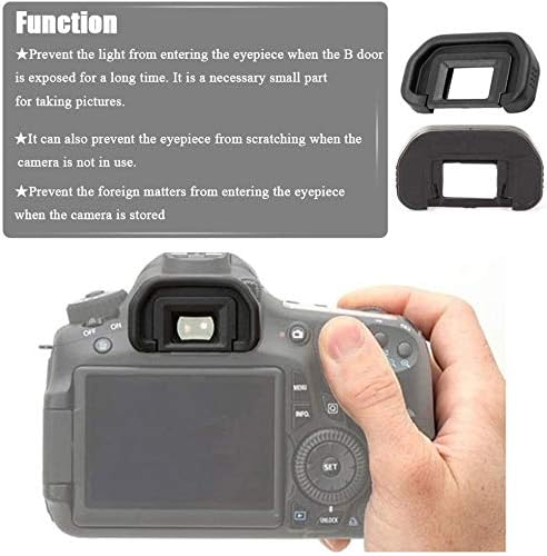 EB Eyecup for Canon EOS 90D 80D 70D 60D 50D 40D 20D 5DII 6DII Camera 2-Pack - Image 6