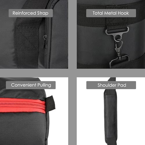 MagicLine Tripod Carrying Case Bag 47.2x7.9x7.9inch, with 2 Outer Pockets+1 Inner Pocket+3 Inner Compartments, Padded Carry Case for Light Stands,Mic Stands,Tripods,Monopods - Image 6
