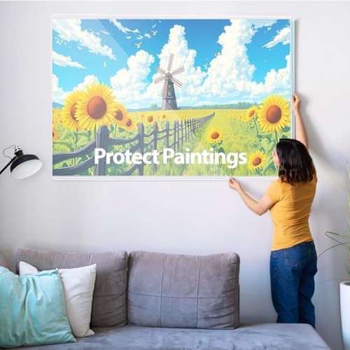 6 Pcs 24 x 36 Toploaders Rigid Print Protectors Clear Poster Protector Sleeve Sheet PVC for Document Holder Photo Protector (6, 24 x 36 Inches) - Image 2