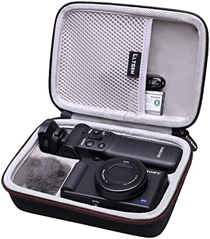 Case for Sony ZV-1F/ZV-1/ZV-1 II Vlog Digital Camera and Tripod Gray by LTGEM