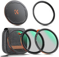 K&F CONCEPT 55mm Magnetic CPL + VND2-32 + Black Diffusion 1/4 Filter Kit by KFCONCEPT