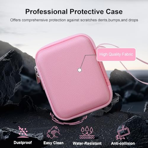 RAIALL Case for KODAK Snapic A1 35mm Film Camera and Print Film, Pink - Image 7