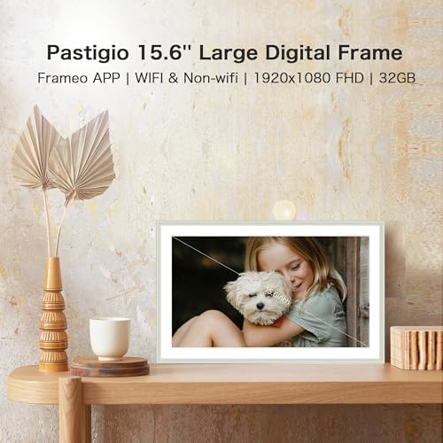 Digital Picture Frame, 15.6 Inch Frameo Digital Frame WiFi Large Display - Image 2