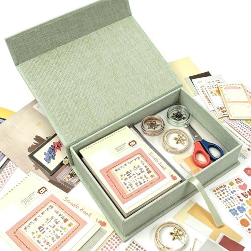 5x7 Photo Storage Box, Premium Linen Memory Box for Photos, Pictures, Certificates, Scrapbooking Supplies & Jewelry - Portable, Stackable Organizer for Home, Crafters & Collectors - Image 6