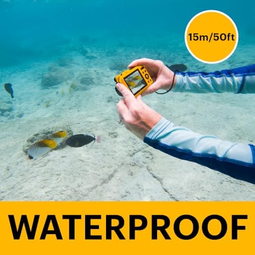 KODAK PIXPRO WPZ2 16MP Waterproof Digital Camera, 15m, 4X Zoom, Yellow - Image 6