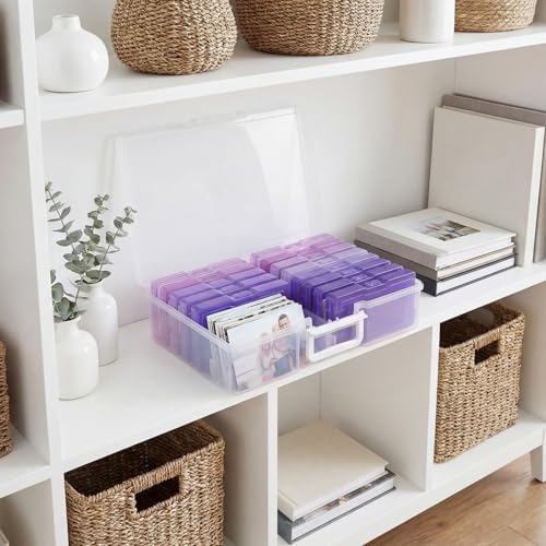 novelinks Photo Storage Boxes with Handle, Photo Organizers and Storage - Image 6