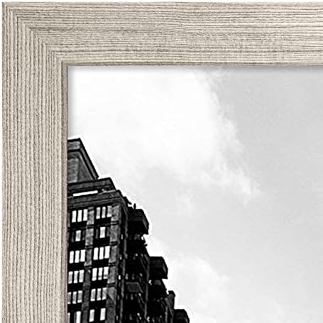 Americanflat 11x17 Picture Frame with Shatter-Resistant Glass - Signature Collection - Gallery-Style Frames Made of Engineered Wood - Photo Frame for Wall Display - Driftwood - Image 6
