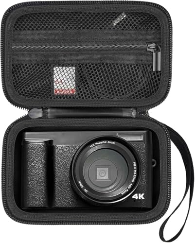 Digital Camera Case for Travel & Cruises, Case Only, Black Inner by Grapsa
