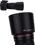 JJC Dedicated Reversible Lens Hood Shade Protector for Canon EF 135mm F2L USM & Canon EF 180mm F3.5L Macro USM Lens Replaces Canon ET-78II ET78II Lens Hood by JJC