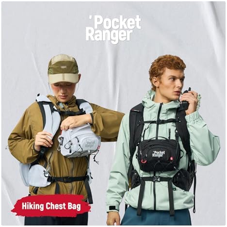 VSGO Pocket Ranger 2.4L Camera Waist Bag, Removable Padded Insert, Black - Image 4