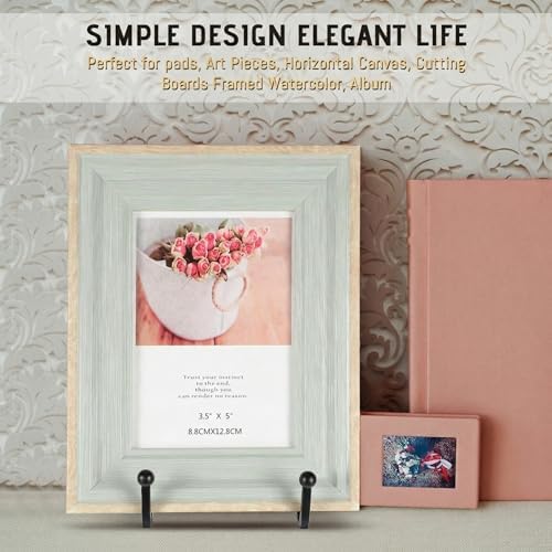 Mixweer Plate Stands for Display 18 Pack 6 Inch Plate Holder Display Stands Picture Frame Holder Metal Frame for Decorative Supplies, Book, Photo, Easel, Platter, Tabletop Art(Black) - Image 6