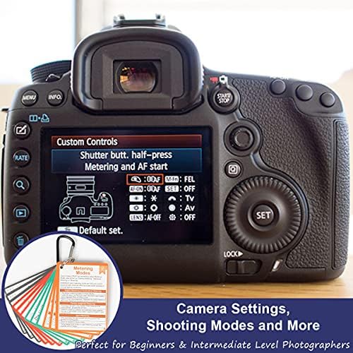 DSLR Cheat Sheet Photography Accessories Camera Accessories for Canon Nikon - Image 4