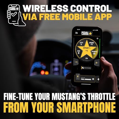 PEDAL COMMANDER for Ford Mustang 2011-2026 Throttle Response Controller - Plug-and-Play, 36 Driving Settings & App Control, Throttle Controller Upgrade, Mustang Accessories - Image 6