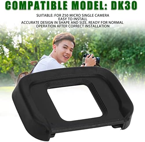 Camera Viewfinder for Camera Viewfinder Eyepiece Eye Cup, DK30 ABS Camera Eyecup Replacement Kit for Z50 Micro Single Camera - Image 4