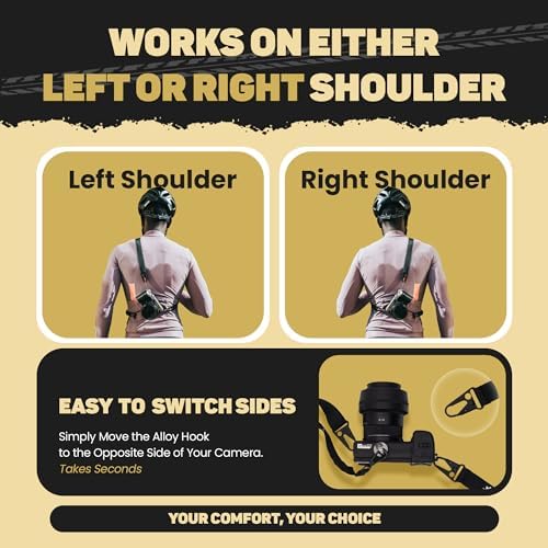 Lumiere & Co. Fidlock Magnetic Cycling 3 Point Camera Strap, Magnetic attachment for fast on and off attachment on the bike - Image 5