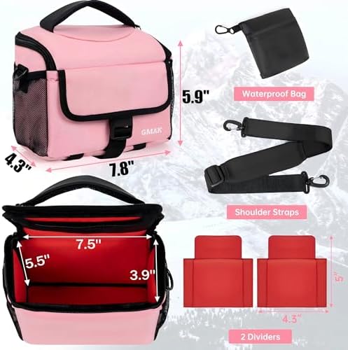 Camera Carrying Case, Camera Storage Bags Anti-Shock Crossbody Camera Case - Image 3