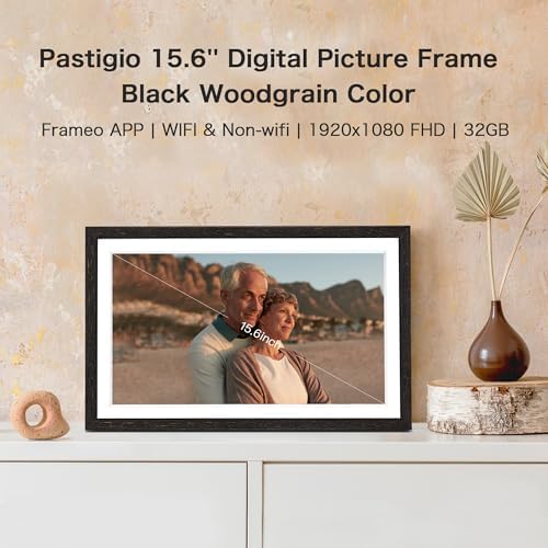 Digital Picture Frame, Frameo 15.6 Inch WiFi Digital Frame Large Display - Image 2