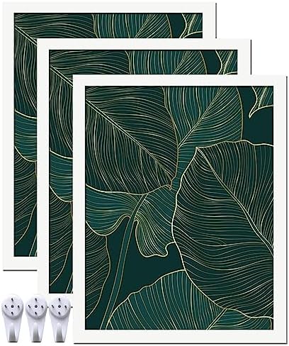 White 11x14 Picture Frame Set of 3, Lightweight Sturdy Gallery Wall Decor by KEEPBEINGBEST