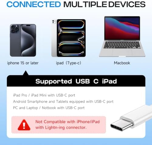 3-in-1 SD/TF/CF USBC Card Reader, Type C Digital Camera Adapter - Image 6