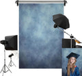 Kate 8x8ft/2.5x2.5m Blue Photography Backdrops Retro Cyan Background Photo Studio Props by KateBackdropforPhotography