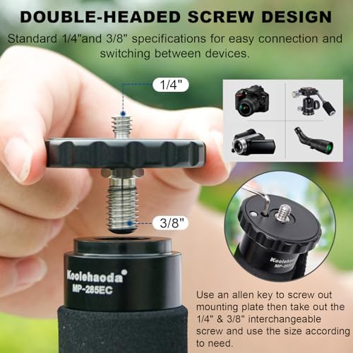 Koolehaoda 65" Camera Monopod Carbon Fiber Photography Monopod - Image 4