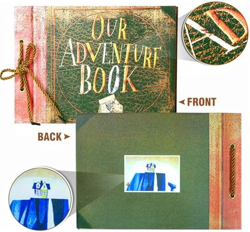 Handcrafted Adventure Book DIY Memory Scrapbook Diary - Image 6