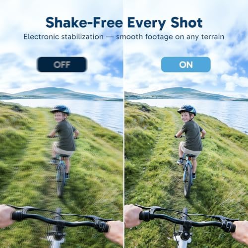 AKASO EK7000 4K30FPS 20MP WiFi Action Camera with EIS Ultra HD 131FT Waterproof Underwater Camera Remote Control 4X Zoom Support External Microphone Black - Image 5