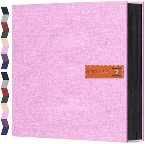 Popotop 4x6 Photo Album 600 Pictures, Linen Hardcover, Reinforced Spine by Popotop