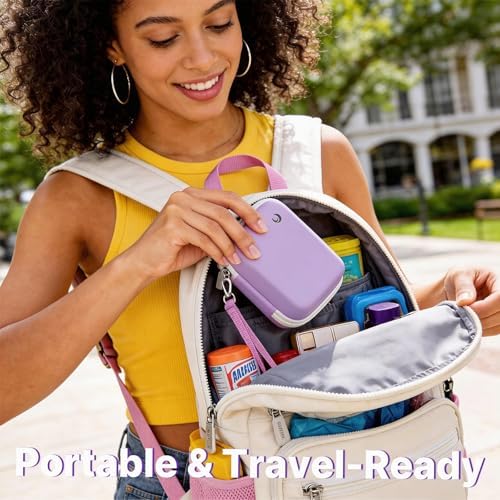 Comecase Digital Camera Case for KODAK PIXPRO FZ55 FZ45 FZ53 FZ43, Purple - Image 6